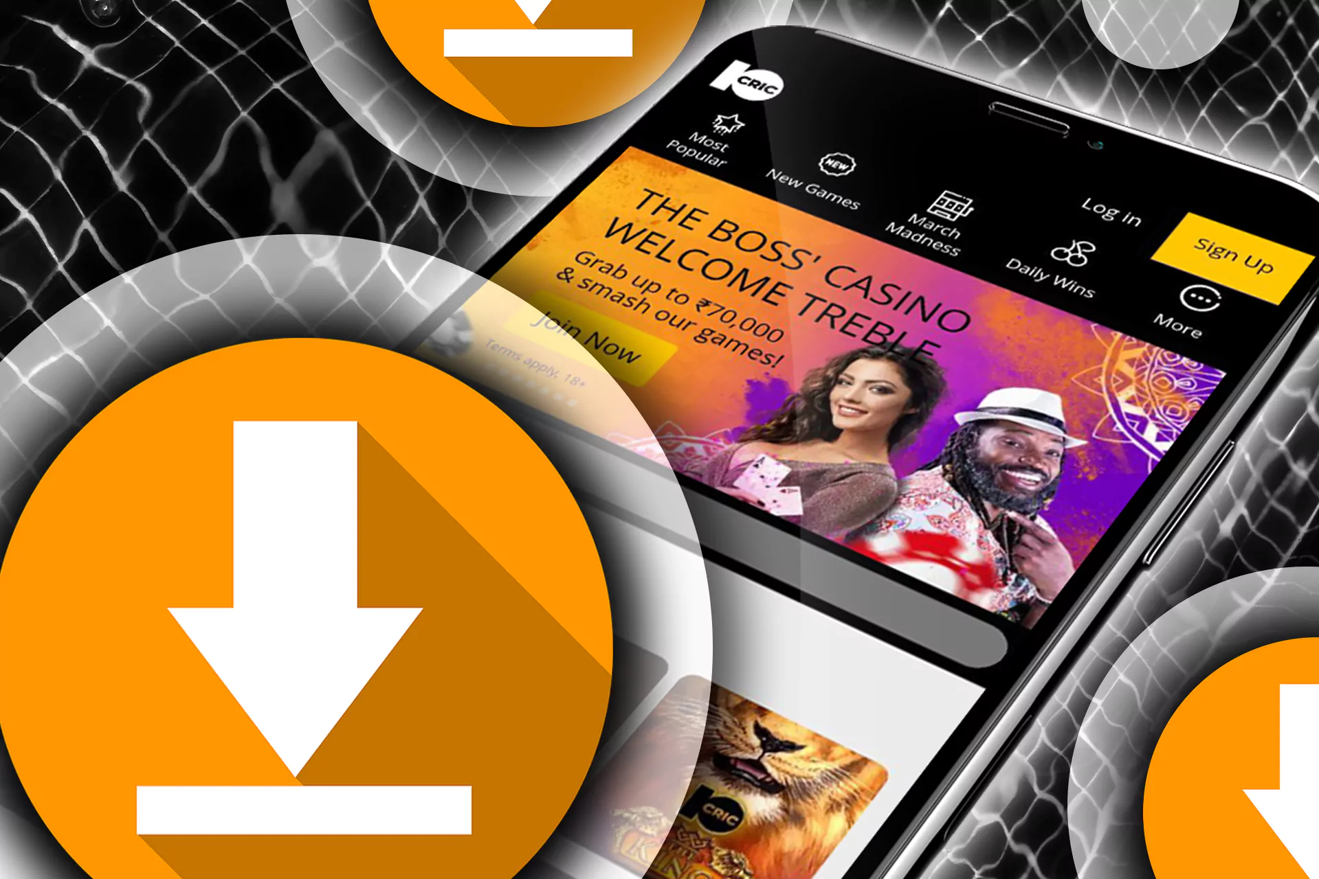 The 10Cric app is regularly updated.