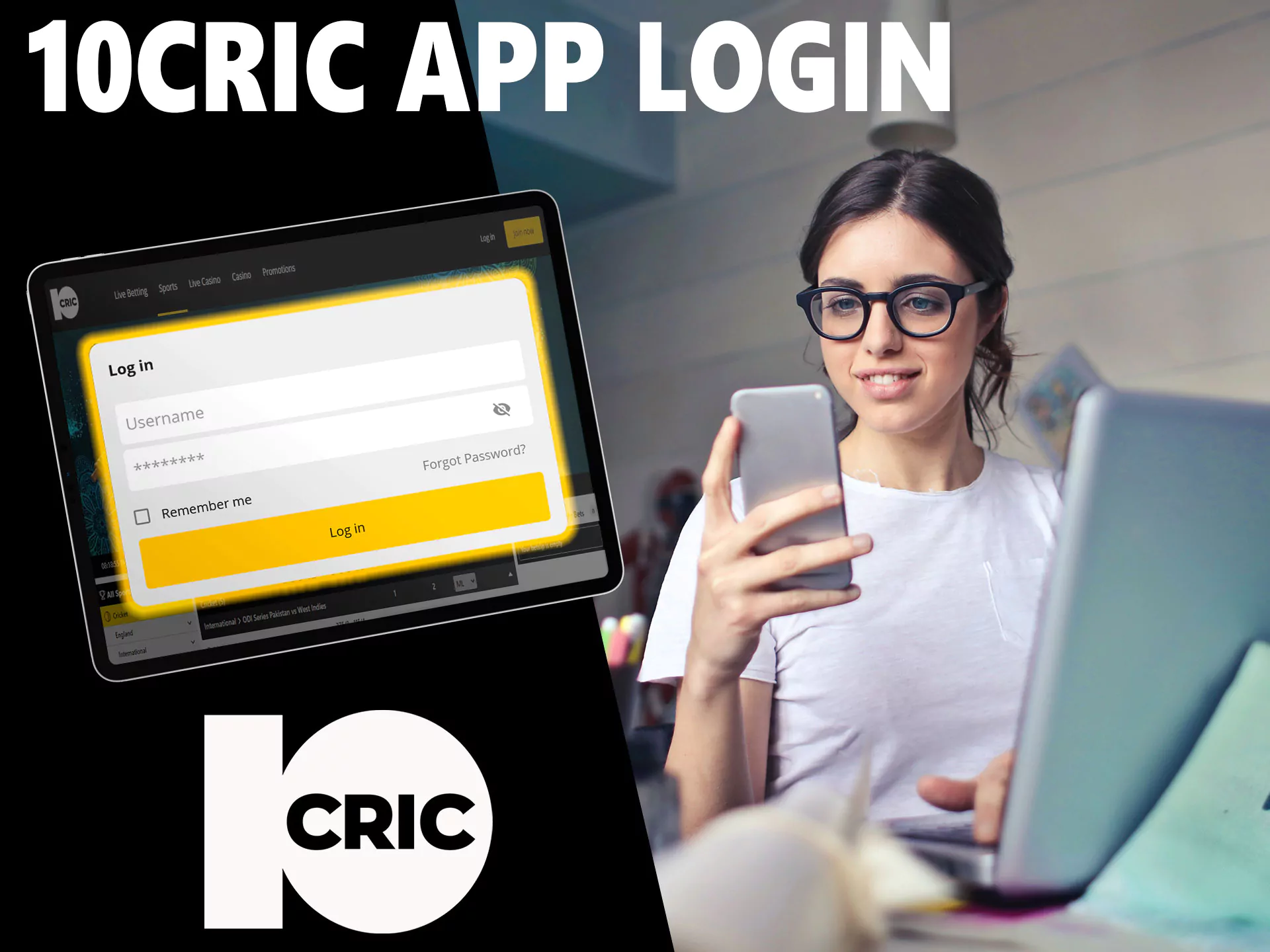 To start betting, simply enter your details that you used when registering with the bookmaker.