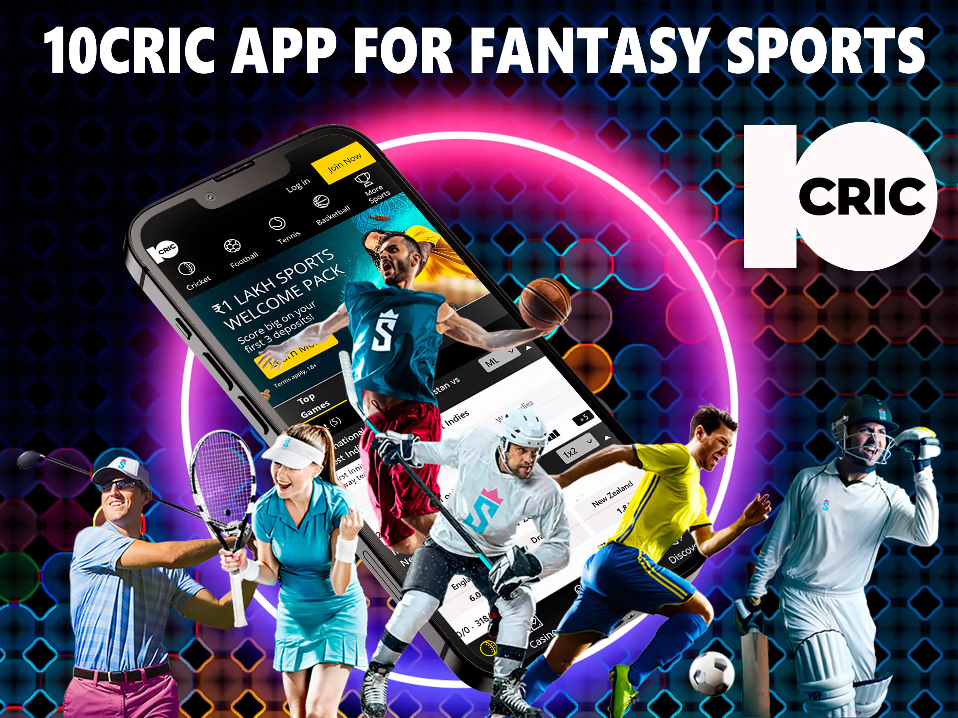 A new option in the app is a kind of imaginary sports platform where everyone can create their own team and play against other teams.