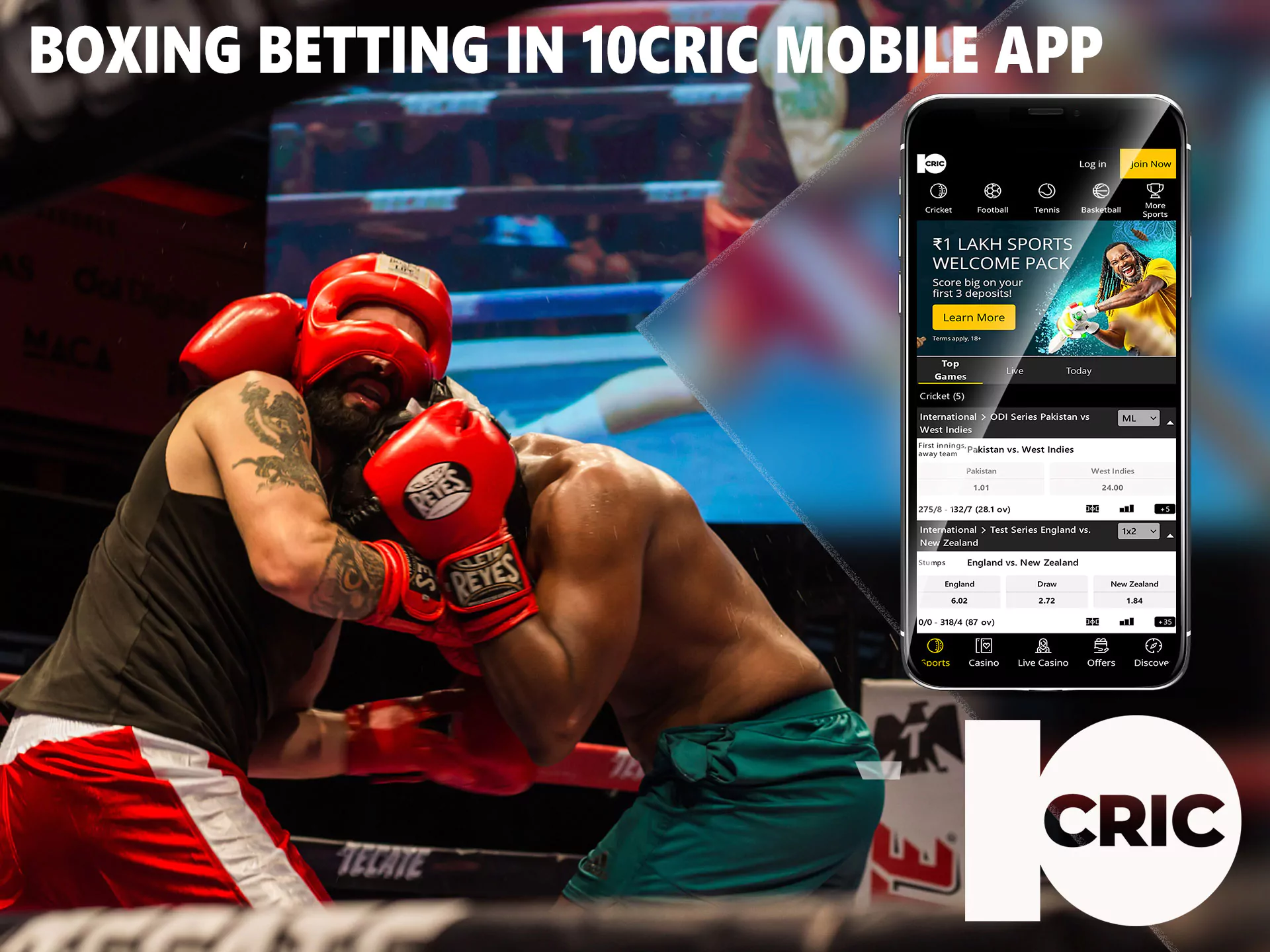 Boxing fans can easily bet while away from home or on the go, thanks to the beautiful and well-designed smartphone software.